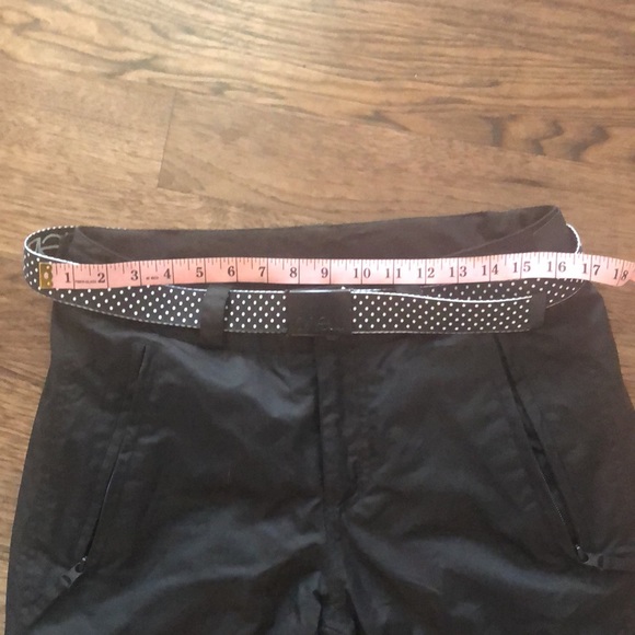 O’Neill Escape Series Black Snow Pants with belt - Picture 7 of 12